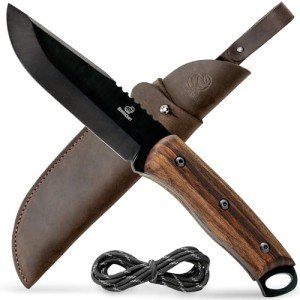 BeaverCraft BSH4 Survival Camping Knife with Sheath
