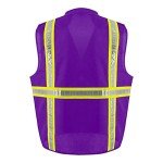 High Visibility Safety Vest with Reflective Strips