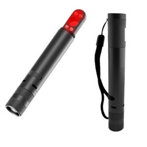 3-in-1 Tactical Flashlight with Camera and Alarm