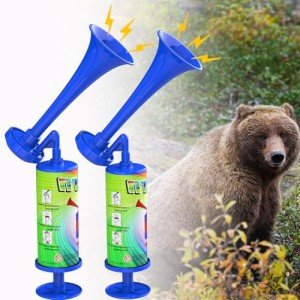 Portable 120DB Air Horns for Safety and Defense