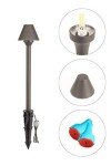 LED Pathway Lights for Outdoor Safety - 2-Pack