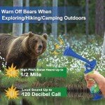Portable 120DB Air Horns for Safety and Defense
