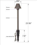 LED Pathway Lights for Outdoor Safety - 2-Pack
