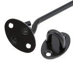 4" Barn Door Latch Hook and Eye Lock (2-Pack)