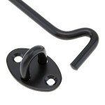 4" Barn Door Latch Hook and Eye Lock (2-Pack)