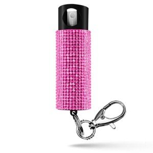 Self-Defense Pepper Spray Key Ring with Case