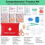 256-in-1 Emergency Survival Kit with First Aid Tools