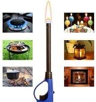 5-Pack Butane Refillable Long Biodegradable Lighters