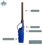 5-Pack Butane Refillable Long Biodegradable Lighters