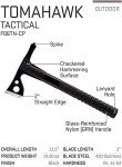SOG FastHawk Tactical Hatchet for Survival & Camping