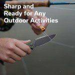 Compact Folding Knife for Camping and Emergencies