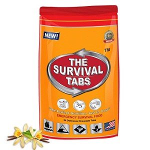 Emergency Food Supply: 2-Day Survival Tabs 24-Pack