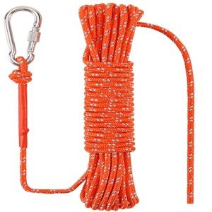 Reflective Orange Rescue Rope - 32 Ft Floating Rope