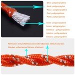 Reflective Orange Rescue Rope - 32 Ft Floating Rope