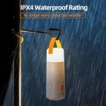 Dawnrise 350-Hour LED Camping Lantern for Emergencies