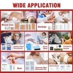First Aid Kit: 390-Piece Emergency Survival Bundle