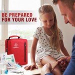 First Aid Kit: 390-Piece Emergency Survival Bundle