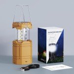 Emergency Solar Hand Crank LED Lantern & Flashlight