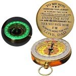 Luminous Camping Compass: Perfect Gift for Son