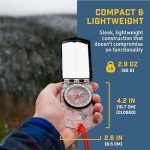 Adjustable Declination Baseplate Compass for Survival