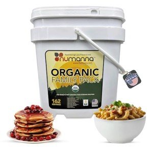 NuManna Organic Family Emergency Food Kit