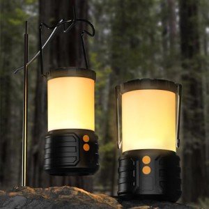 Rechargeable LED Camping Lanterns for Emergencies - 2 Pack