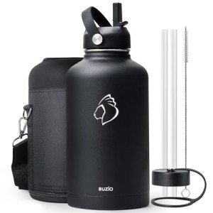 BUZIO 64oz Insulated Water Bottle - Hot & Cold