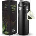 SipX™ 18oz Insulated Water Bottle with Straw