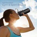 SipX™ 18oz Insulated Water Bottle with Straw