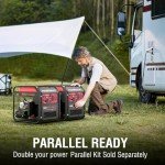 PowerSmart 4450W Portable Inverter Generator for Emergencies
