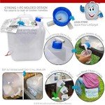Collapsible BPA-Free Water Container for Emergencies
