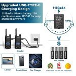 KETELESE Long Range Two Way Radio 6 Pack