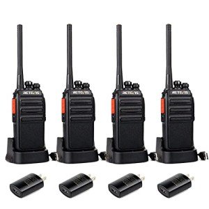 Retevis H-777S Rechargeable Walkie Talkies (4 Pack)