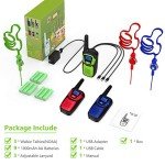 Rechargeable Walkie Talkies for Emergencies - 3 Pack