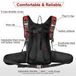 Insulated Hydration Backpack with 3L Water Bladder