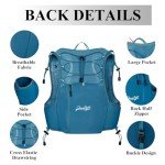 Hydration Vest with 1.5L Bladder for Outdoors