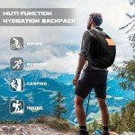 Hydration Backpack with 2.5L Bladder - Waterproof