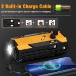 Crank Radio with Weather Alerts and SOS Features