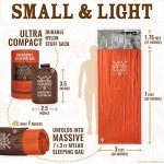 Ultimate Survival Bivy - Thick, Hooded Emergency Sleeping Bag