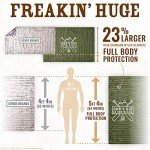 Freakin’ Huge Thermal Mylar Emergency Blankets 4-Pack