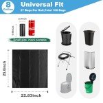 Biodegradable Portable Toilet Bags - 106+ Large Pack
