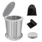 Aydiwops Portable Adjustable Camping Toilet Solution