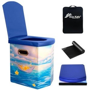 Portable Adult Toilet - XL Foldable Camping Potty