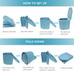 Portable Emergency Toilet Kit for Camping & Travel