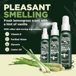 DEET-Free Travel Insect Repellent with Lemongrass Oil