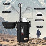 Waterproof Rechargeable Plasma Lighter with Flexible Neck
