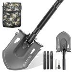 Multifunctional Folding Tactical Survival Shovel