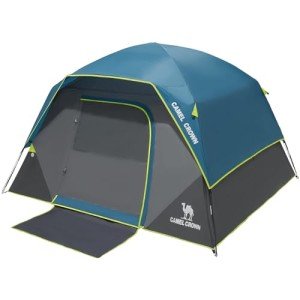 Waterproof Family Tent for 4 - Easy Setup
