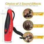 Loud Bear Scare Air Horn for Hiking Safety