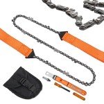 Pocket Chainsaw with Fire Starter - 40" Heavy Duty